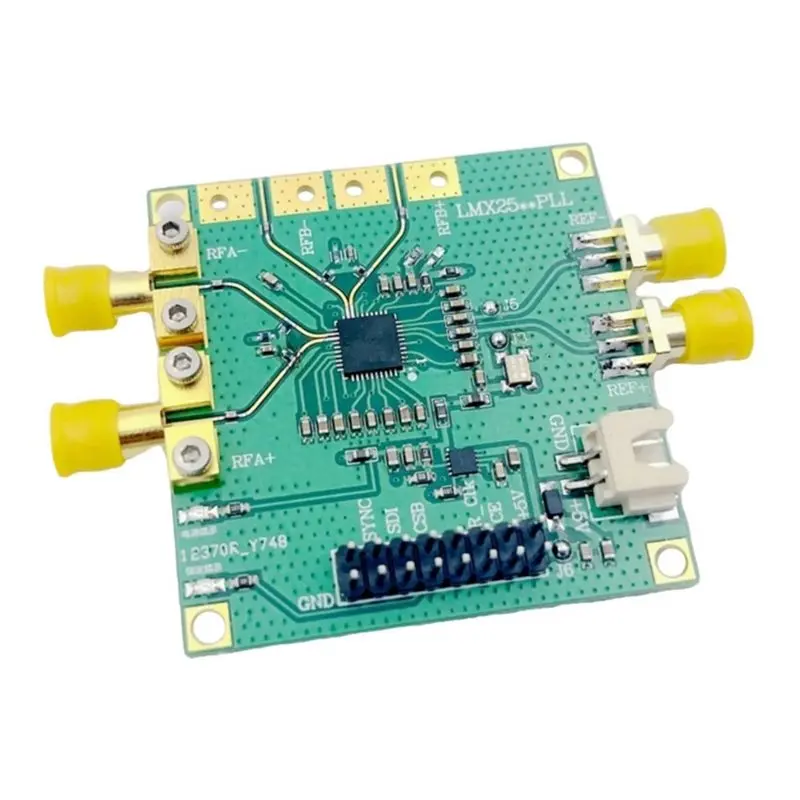 FULL-LMX2595 High-Frequency Phase-Locked Loop Development Board 10M-19GHZ Swept TYPE-C Power Supply Support SMA Port