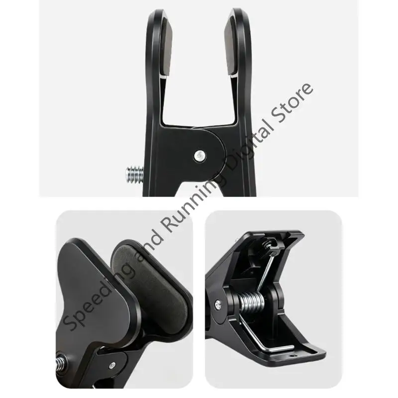 2pcs Metal Clamp With 1/4
