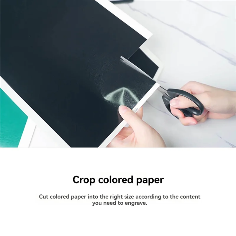 AB45 Laser Engraving Machine Glass Ceramics Engraving Color Paper Black For , Glass, Partly Smooth Stone, Crystal