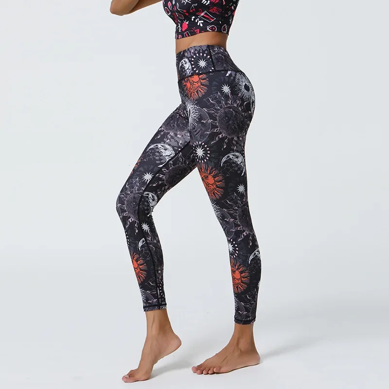 Color Sport Leggings Women 3D Printing Tights Yoga Pants Gym Leggin Ladies Seamless Leggins for Female Leginsy Sexy