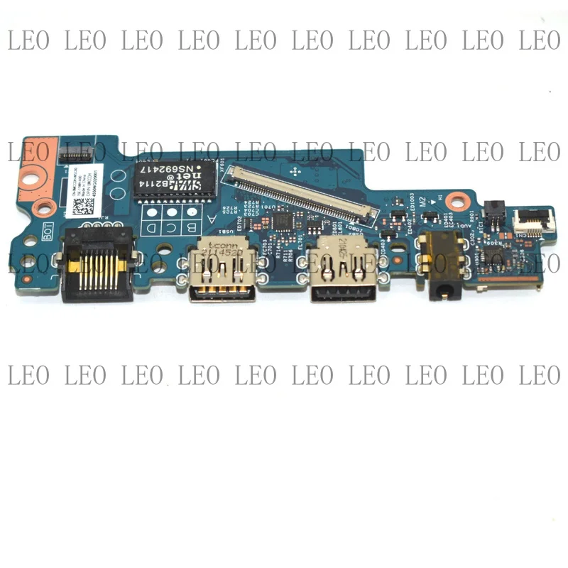 MY New USB Audio SD Card Rearder RJ45 IO Board For Dell Latitude 3520 E3520 MCCDH