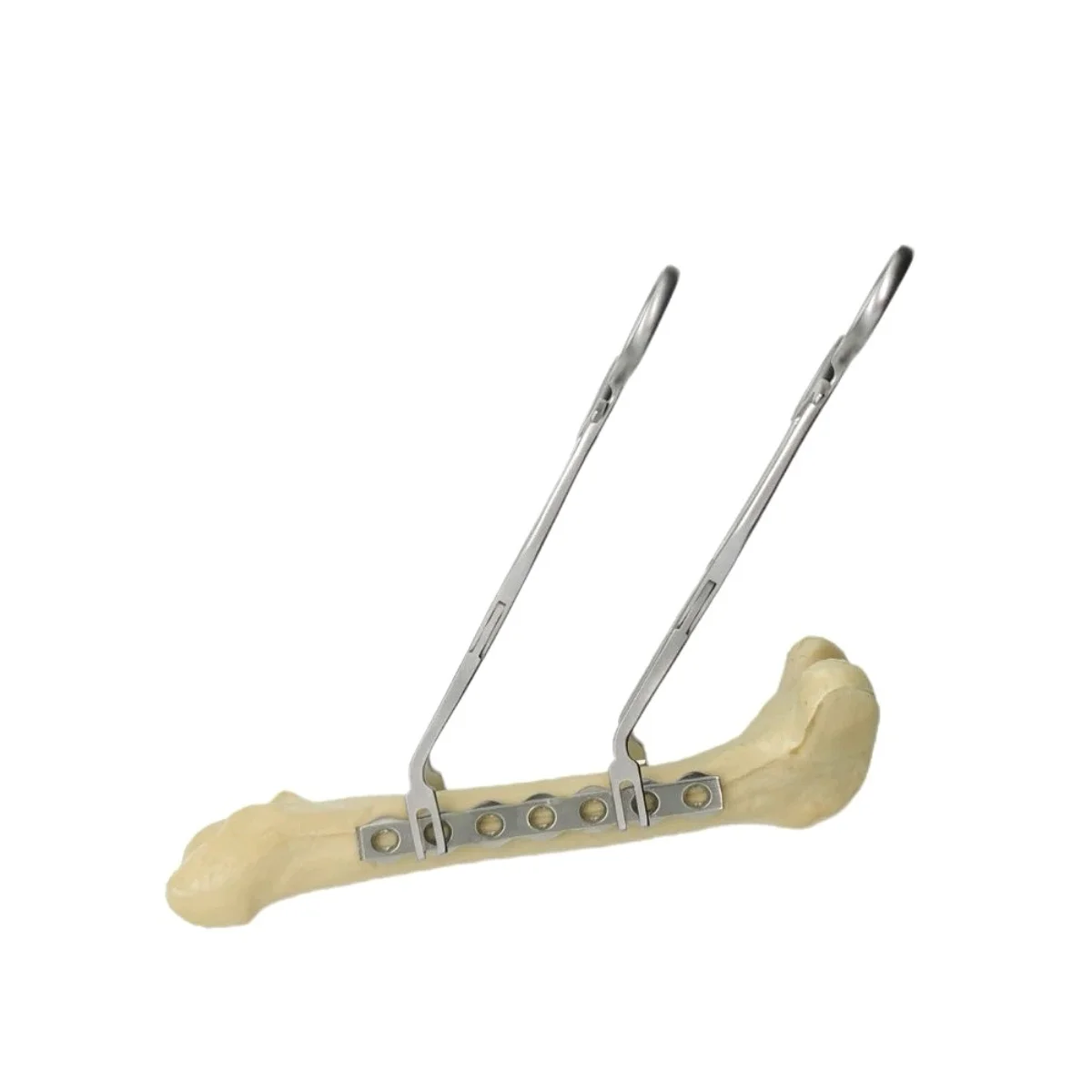 Pet Orthopedic Bone  Plate Holding Forceps Reset Temporary Fixing Veterinary Clinic Serrated Jaws Ratched