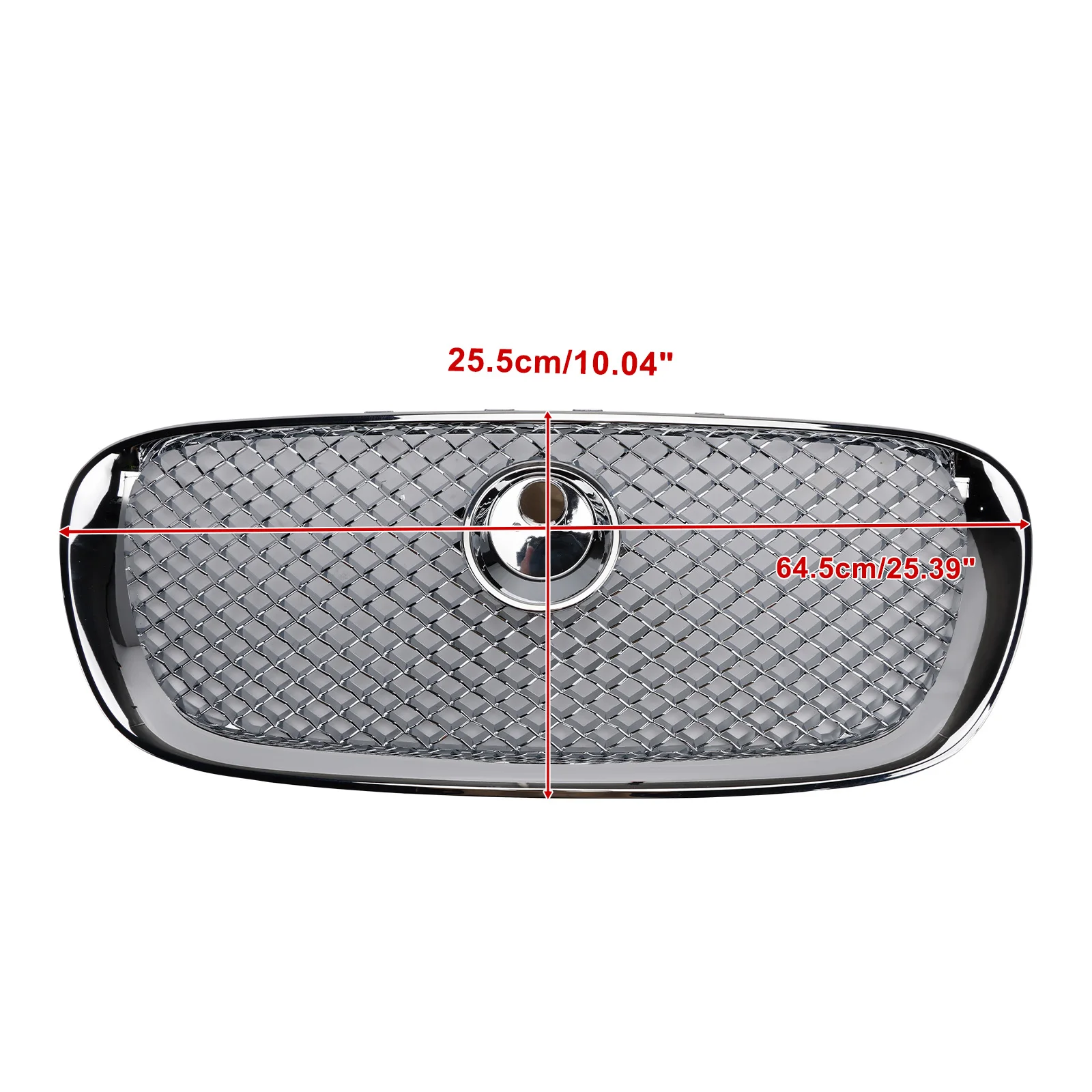 Artudatech XF-R نمط المصد الأمامي شواء مصبغة صالح لجاكوار XF 2008 2009 2010 2011 كروم