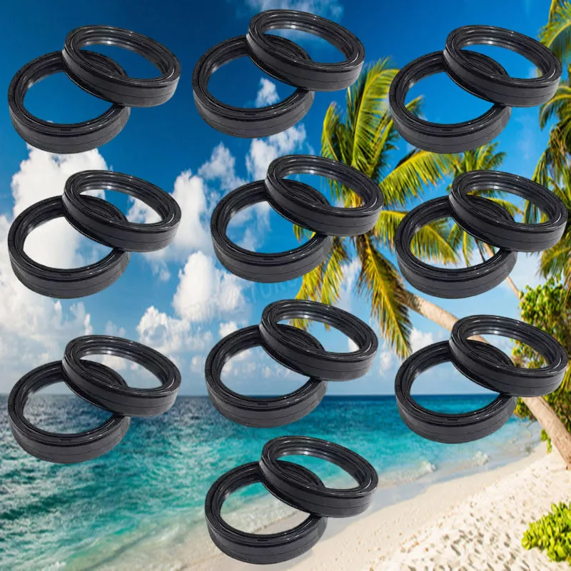 

45x57x11 Motorcycle Front Fork Oil Seal Dust Seal For Triumph 800 Tiger XC 955 Speed Triple T595 885 SPEED TRIPLE T509 T 595