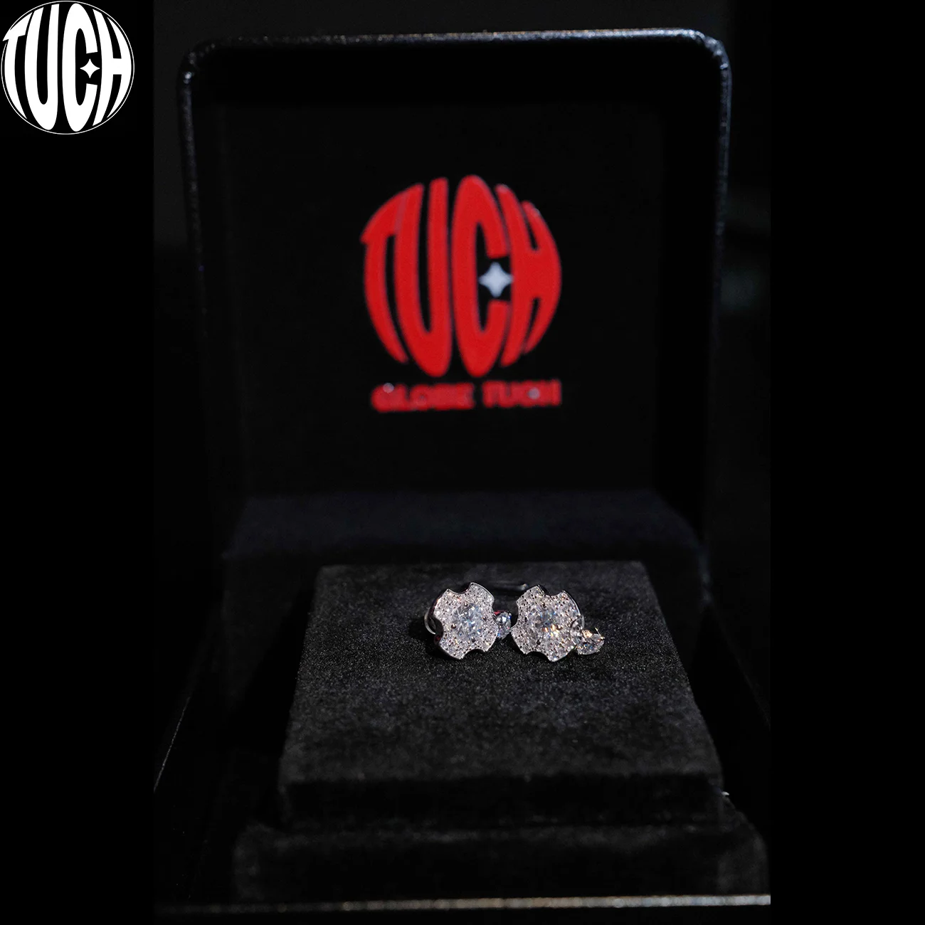 TUCH New Stylish Earrings for Women Fashion Paper Clip Cubic Zirconia Earring Jewelry Girls Party Gifts Elegant Daity Ear 2026