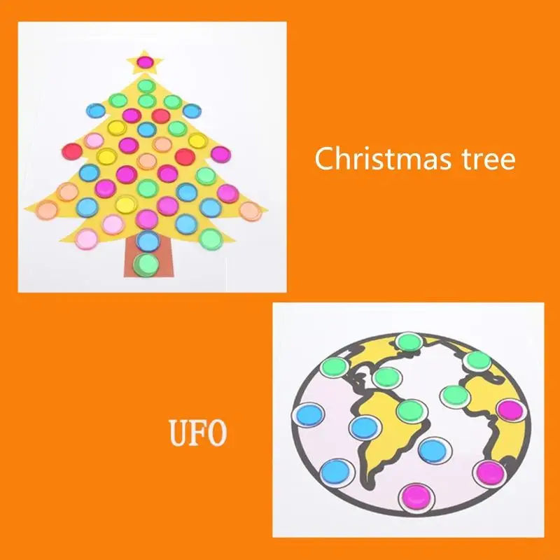 594A Bộ đũa từ từ tính thú vị với các chip lô tô trong suốt để học các thùng cảm giác khoa học mô hình phân loại