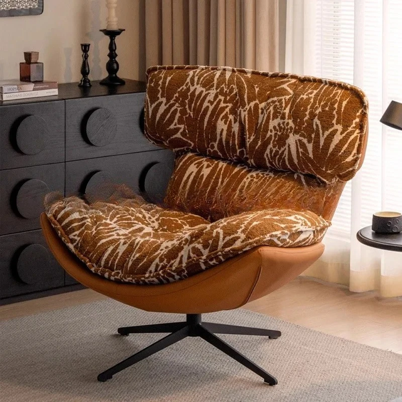 SA-8   Single Sofa Chair Modern Simple Lazy Living Room Balcony Rotatable Leisure Eggshell Chair