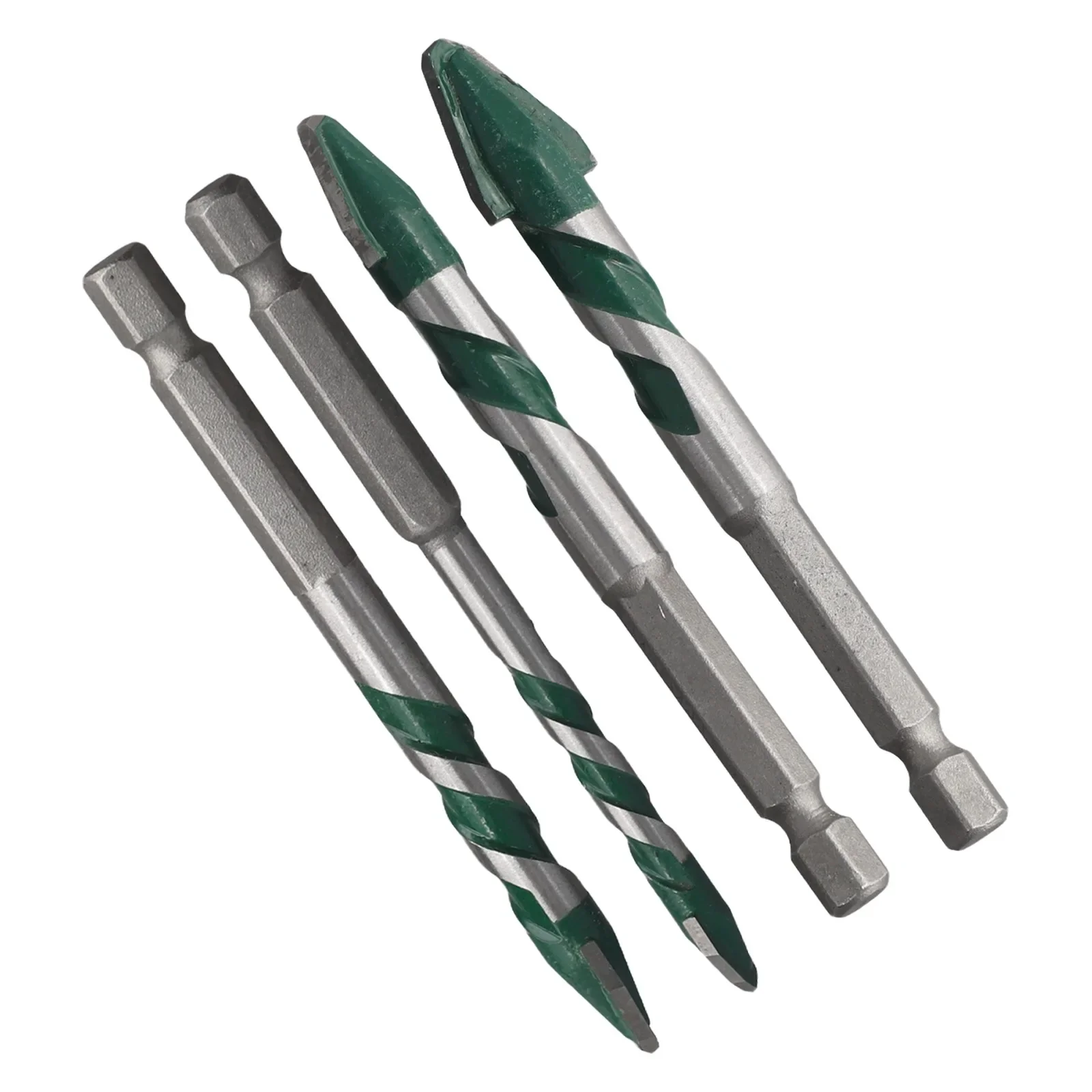 

Carbide Drill Bit Set of 4 Perfect for Drilling into For Wall Glass Wood & Metal with Size Options of 6mm to 12mm