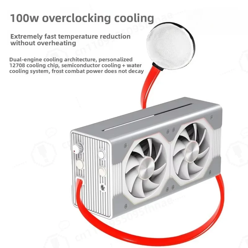 S10 Pro Mobile Phone Water Cooling Heatsink Semiconductor Liquid Cooling Gaming Streaming Cooling Metal Master