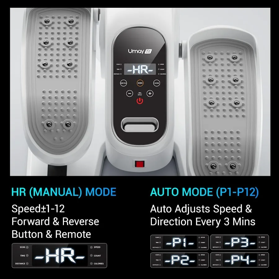 آلة بيضاوية الشكل تحت المكتب، تمرين الساق الكهربائية لكبار السن، ماكينة تدريب كهربائية محمولة هادئة للجلوس على الكسوف #2