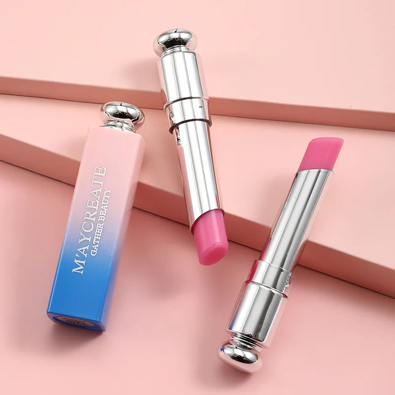 Lápiz labial de cambio Gradual, hidratante, nuevo cambio de Color, duradero, resistente al agua, cosméticos