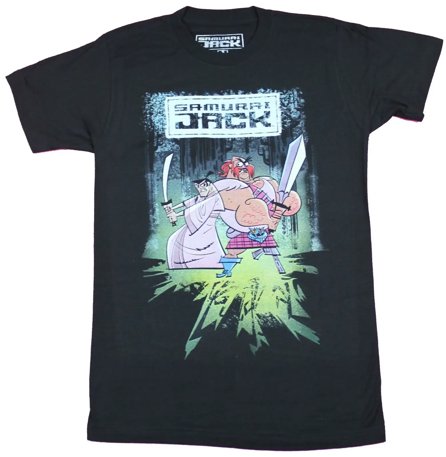 

Samurai Jack Mens T Shirt Ready to Battle With The Scotsman