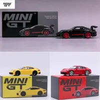 1:64 Porsche 911 GTS RS 252 283 681 358 alloy die cast simulation car model, boy's toy, children's holiday birthday gift