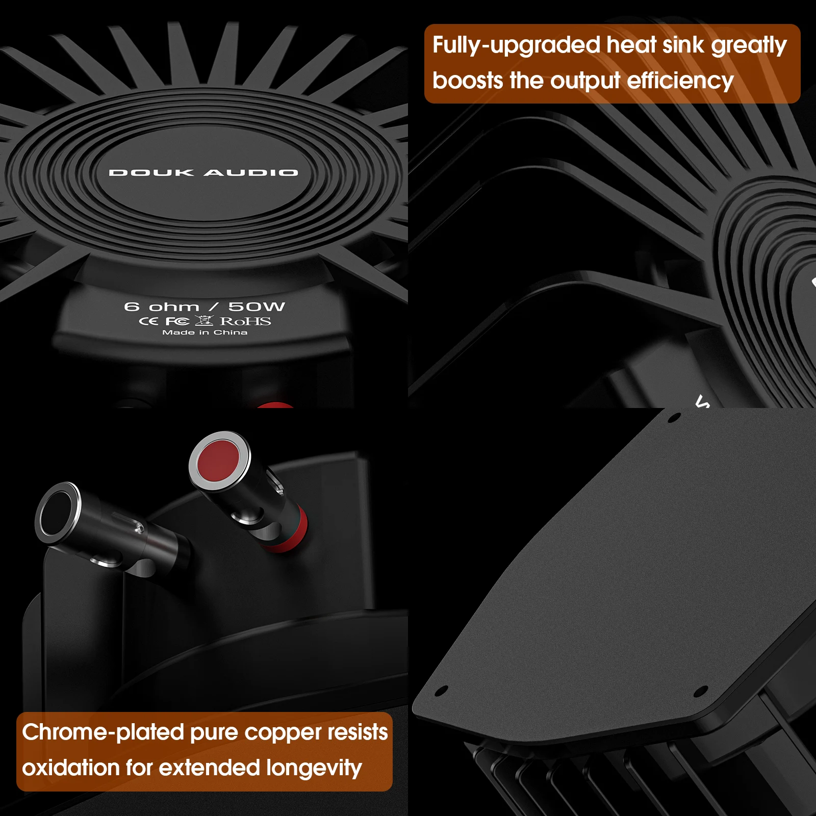 가정/자동차 극장용 Nobsound 고출력 촉각 베이스 셰이커 50Watt 서브우퍼 변환기
