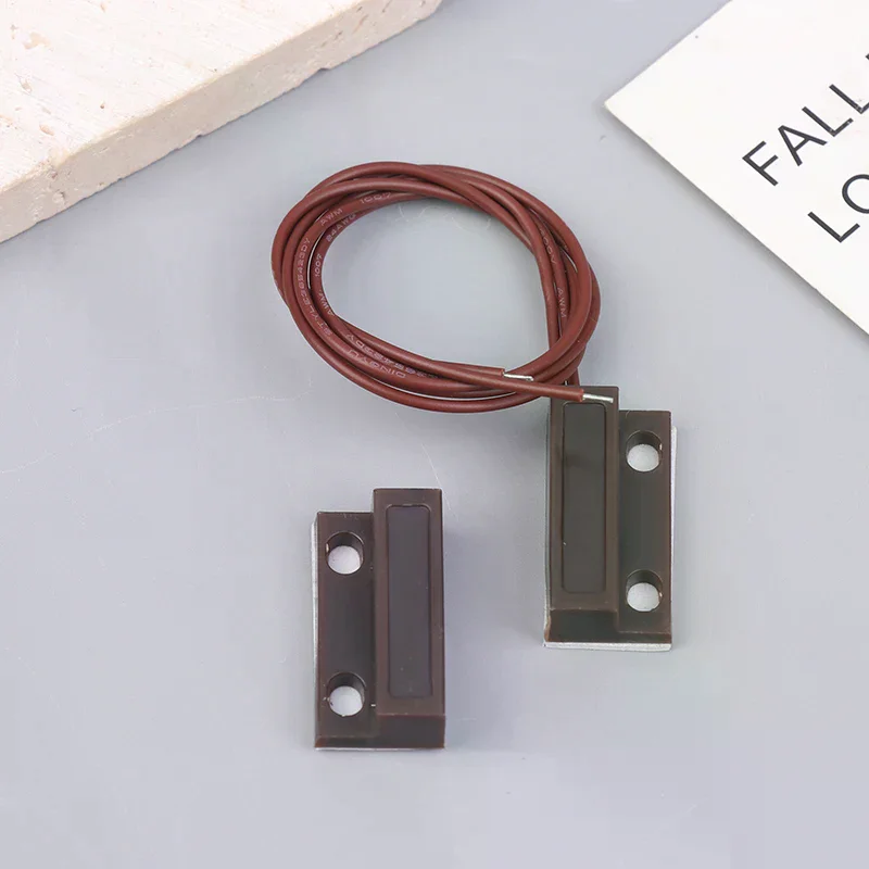 MC-38A Wired Door Window Sensor Magnetic Switch NC/NO Sensor Switch For Home Alarm System Detector Reed Switch
