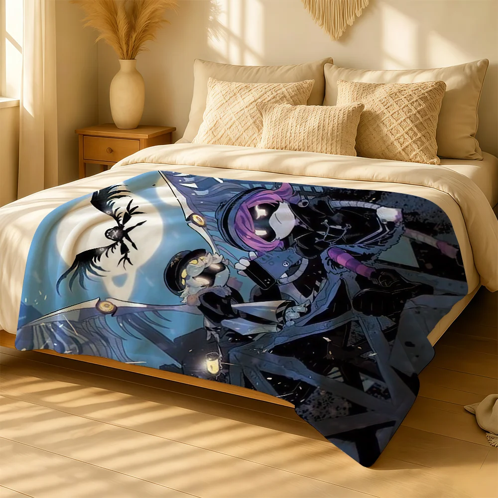 Game M-Murder D-Drones Blanket For Soft Warm Knee For Bedroom Living Room Bed Sofa Camping Picnic Office Gift