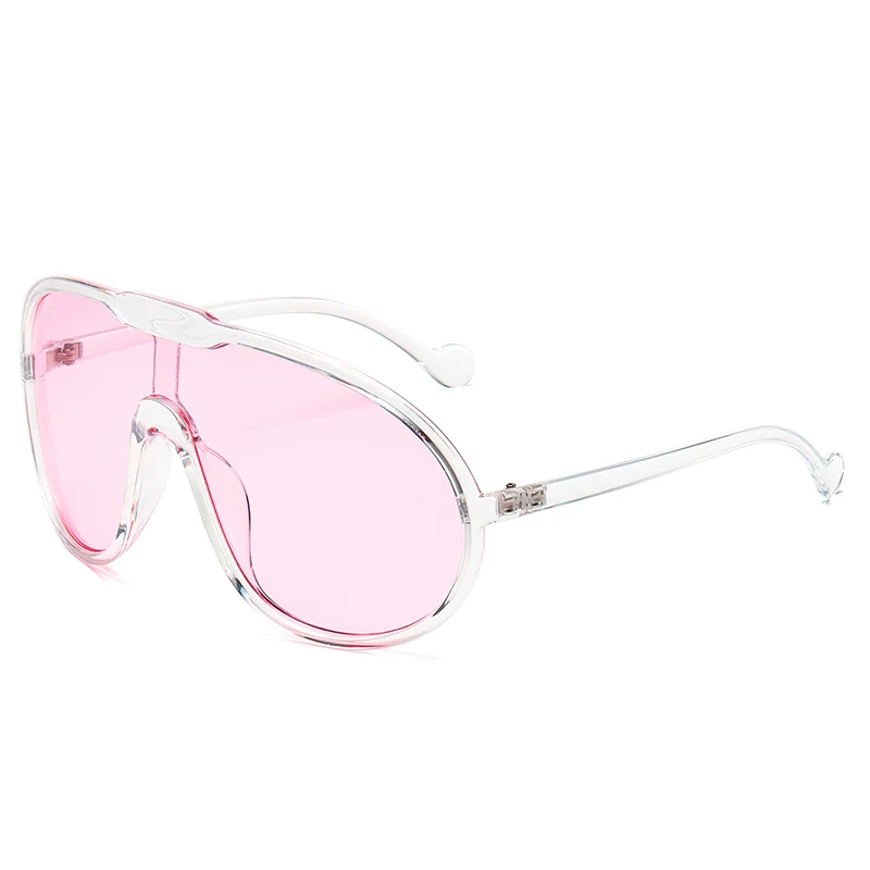 Fashion Oversized Sunglasses Women Punk Big Frame Vintage Cycling Sun Glasses Men Shades Retro Gradient Shades UV400 image 4