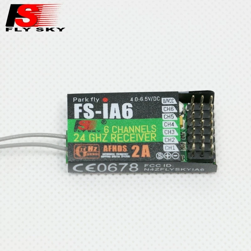 

[FS-IA6B] FLYSKY 6-channel receiver, bidirectional return, PPM output, i-Bus