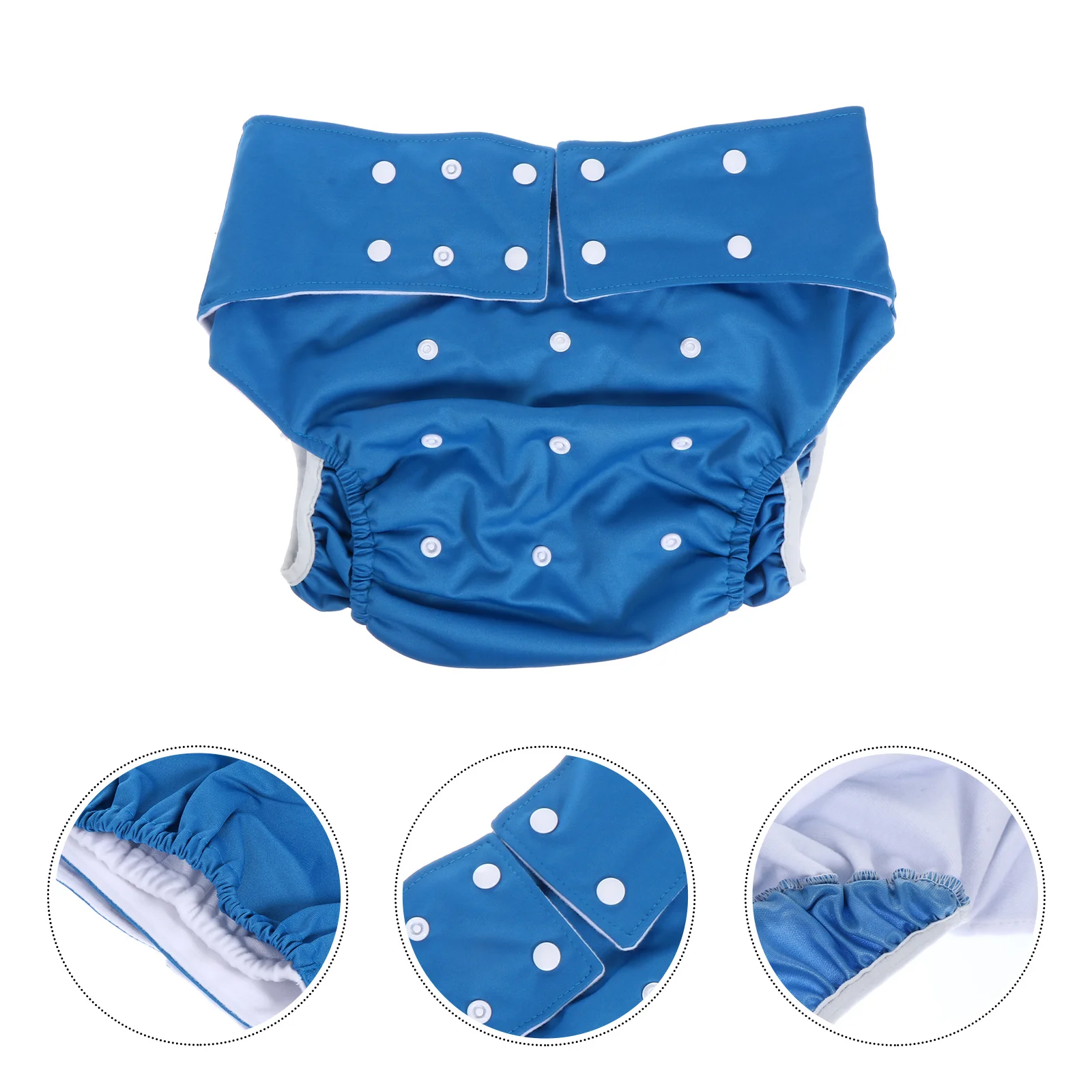 

1 шт. регулируемые подгузники для взрослых с защитой от протечек, многоразовые тканевые подгузники, дышащие, водонепроницаемые, удобные, герметичные, защита от тяжелого потока