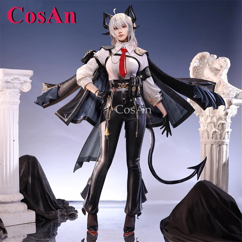 

CosAn Game Wuthering Waves Zani Cosplay Costumes Elegant Gorgeous Combat Uniform Women Halloween Party Role Play Clothing S-L
