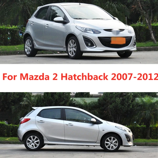For Mazda 2 2008 2009 2010 2011 2012 Sedan Hatchback Car Side Window Visor Deflector Windshield for Rain Guard Shield Shelter image 3