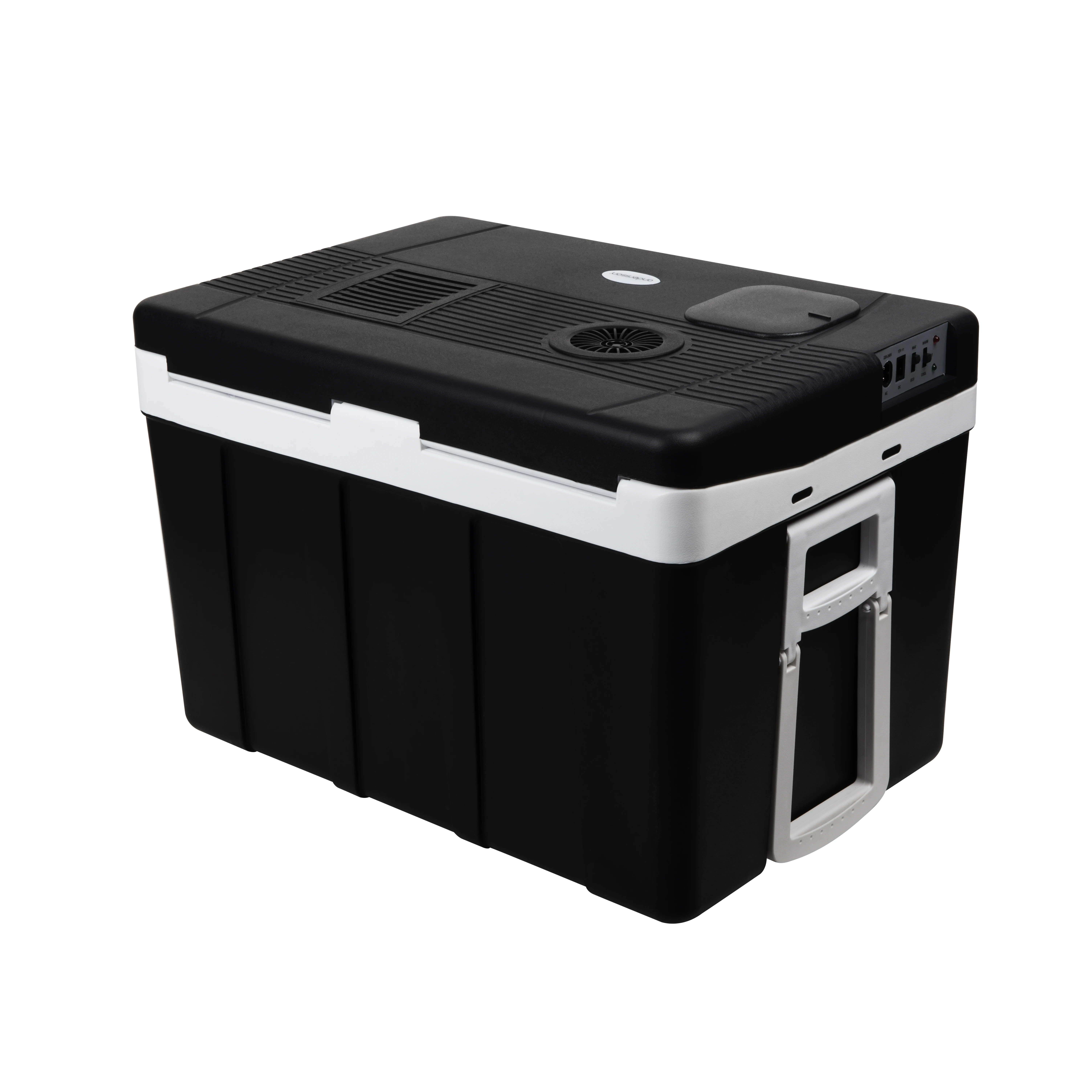 Custom 50 Liter Big Capacity Cooler Box With Handle And Wheels Car Fridge Portable Refrigerator for Caravan,Camper Accessories