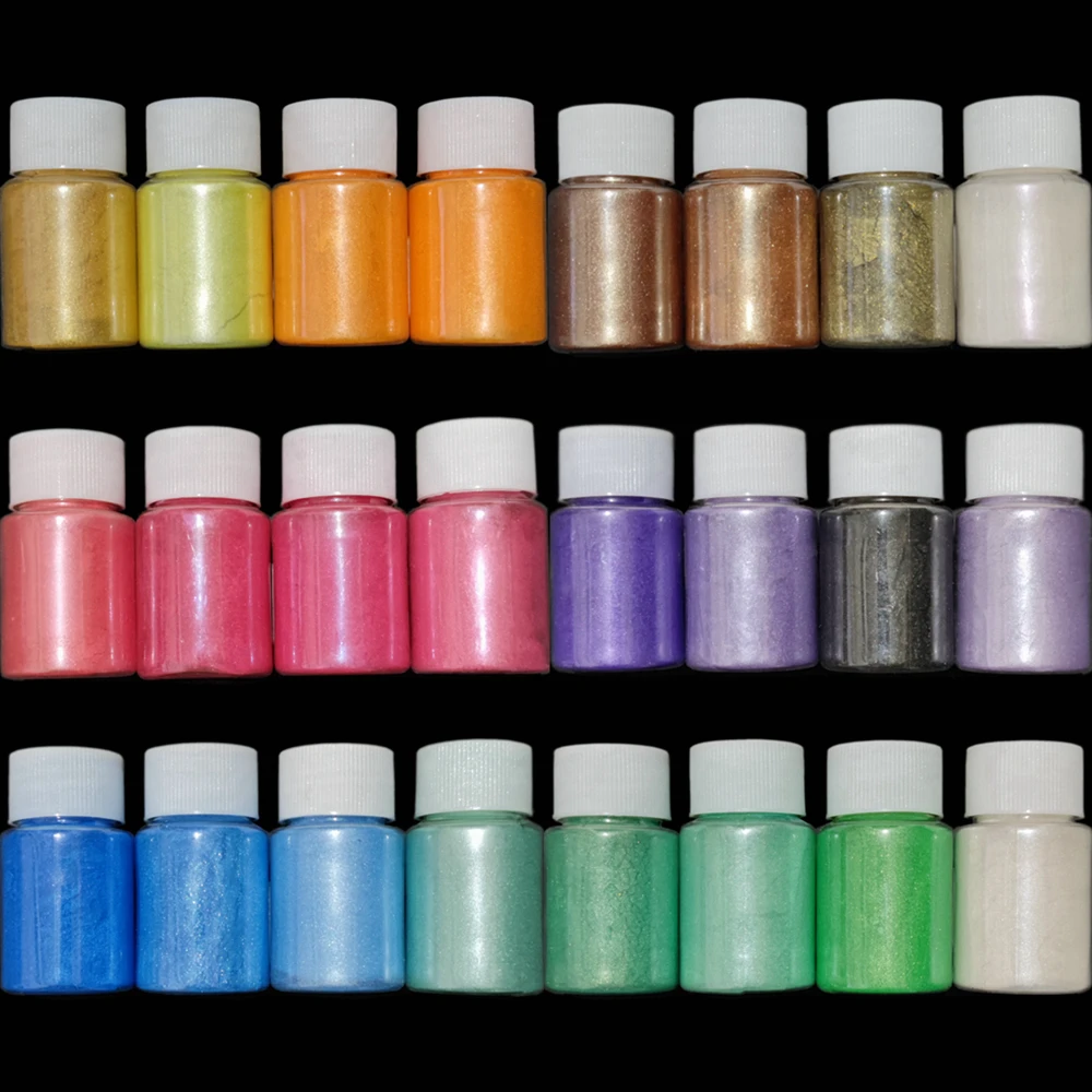 بيرليسسينت الميكا مسحوق الصباغ أورورا اللؤلؤ الأظافر بريق مجوهرات/طلاء السيارات/ظلال العيون/الصابون/راتنجات الايبوكسي لتقوم بها بنفسك صبغ الصباغ