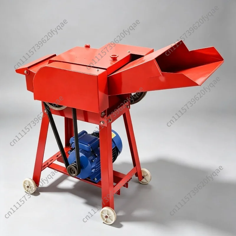 Wet Dry Grass Cutter Electric Straw Shredder Kneading Machine For Cattle Sheep Livestock Feed Processing