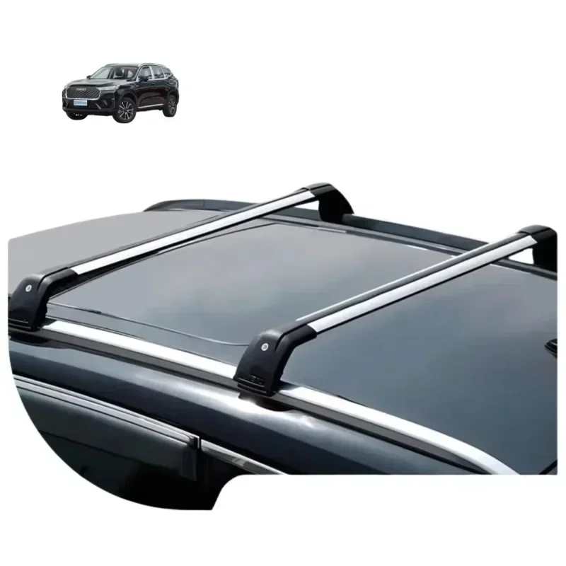 GM Lockable Aluminum Crossbar Luggage Rack Travel Design Roof Crossbar Rack