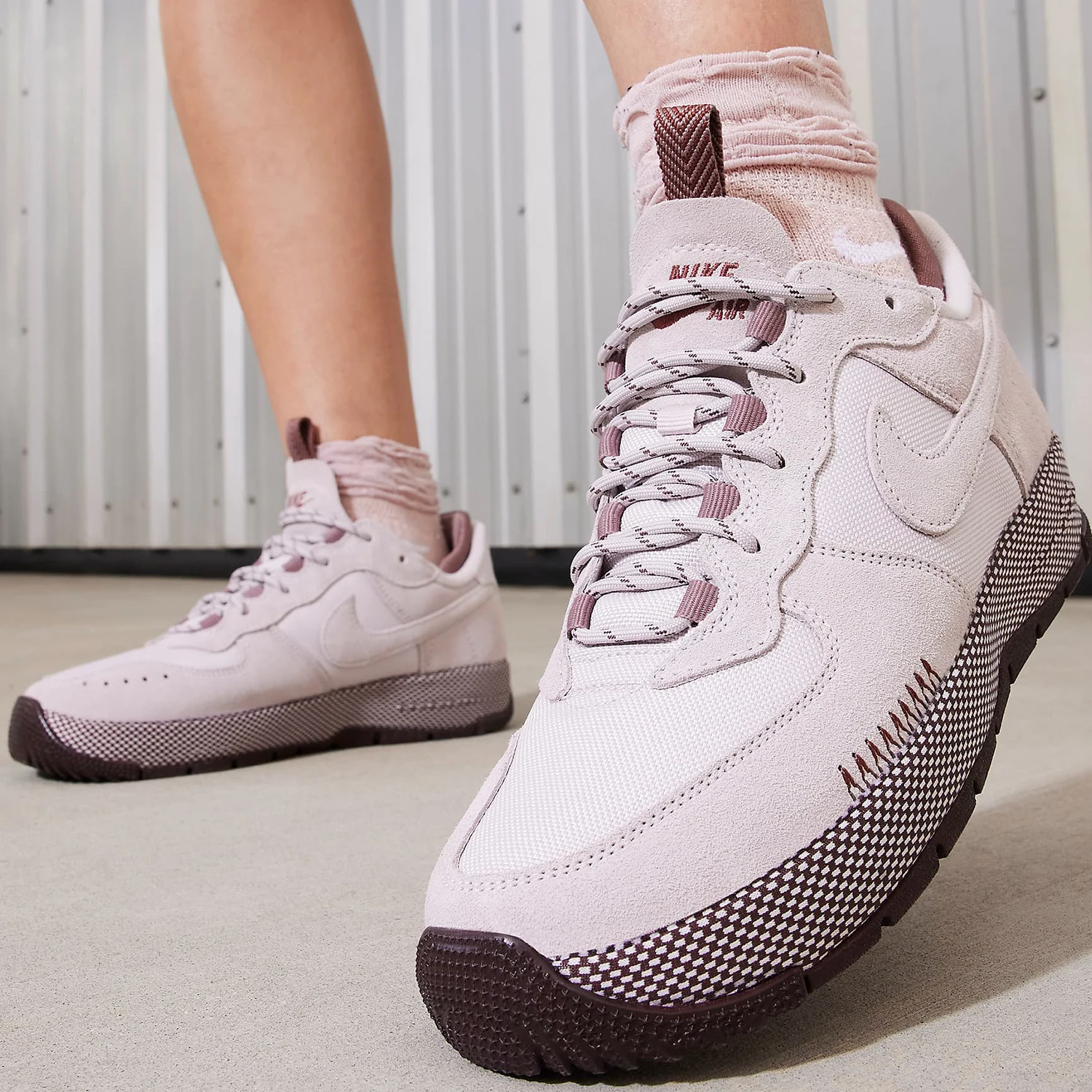 Nike genuine Air Force 1 women's casual sports low top board shoes FB2348-003