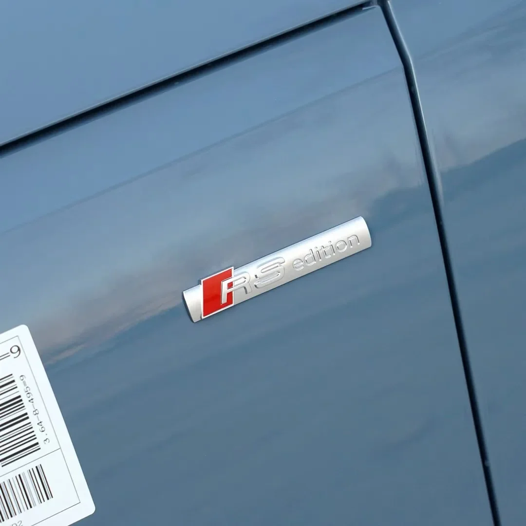 

Горячая новинка 2026: 3D металлический логотип RS Edition для Audi A4, A6, A7, Q3, Q5 – эмблема, наклейка, спортивные аксессуары для автомобиля