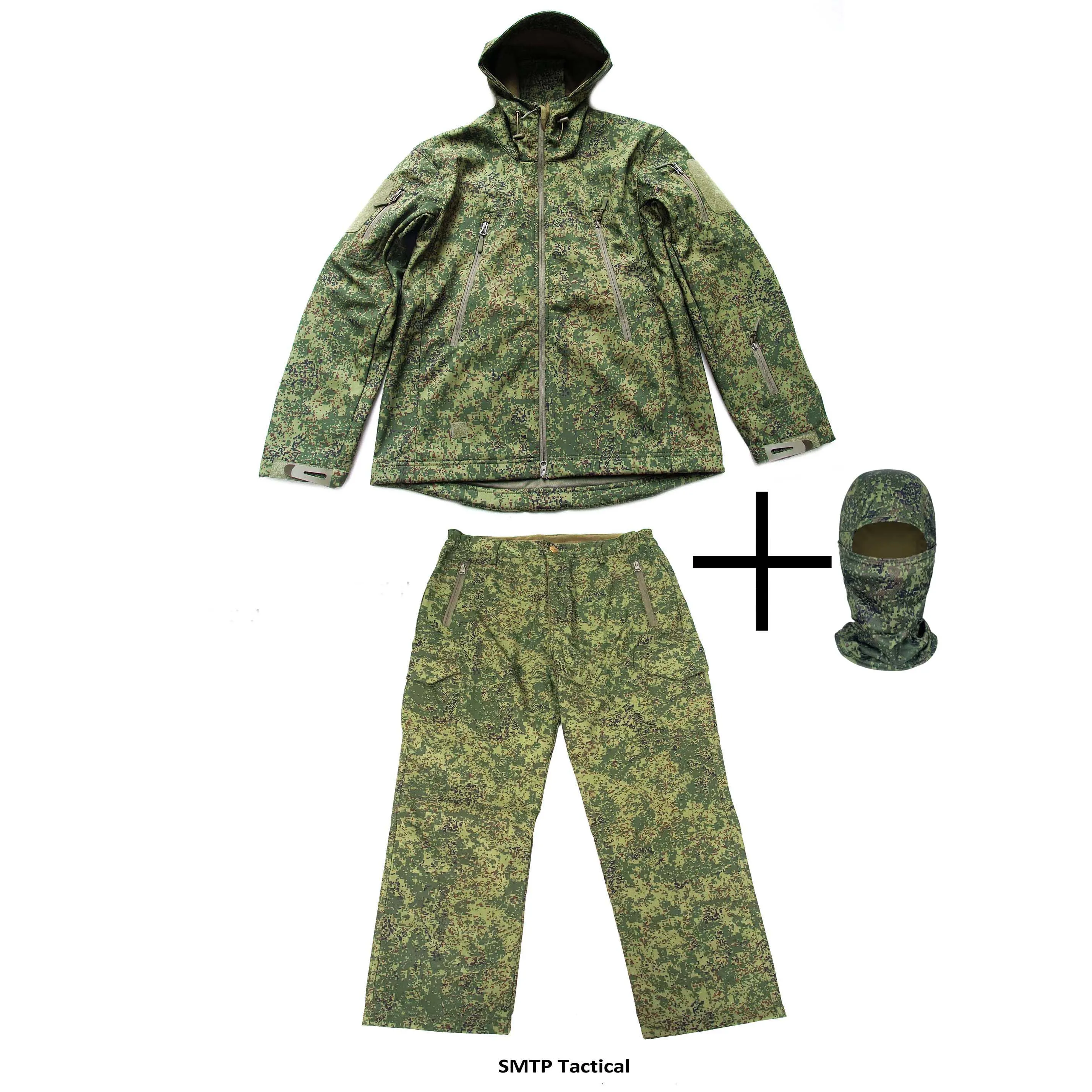 SMTP WZ1 Russian Emr jacket Russian camo little green man jacket Russian outdoor softshell jacket