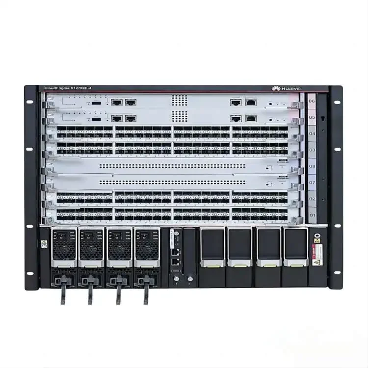 Hot Selling HW S12700E Enterprise High Quality 100GE/40GE Network Switch Core IDC Fiber Optic Equipment