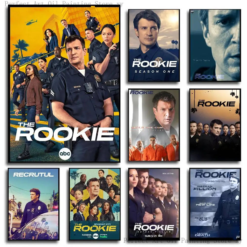 Movie The R-Rookie Poster Self-adhesive Art Room Entrance Restaurant Wall Decor Art Painting