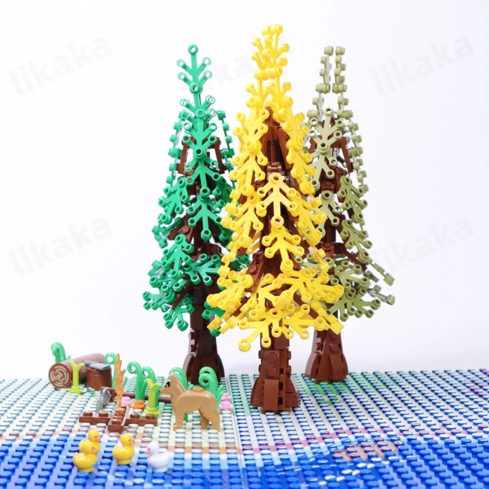 City Trees Building Blocks MOC Redwood Blocks Toys DIY Toys for Children Gifts Compatible Classic Bricks Juguetes Kids Toys