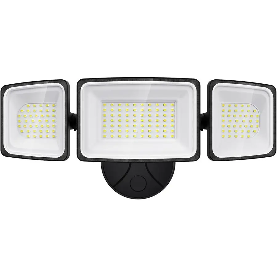 

Светодиодный светильник безопасности 130 Вт, управляемый выключателем прожектора для наружного использования в помещении, 13000 лм, водонепроницаемый светодиодный внешний прожектор IP65, 6500 К Втч