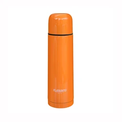 PLAYADITO Thermos for Mate with Removable Lid, Protable Stainless Steel Water Bottle