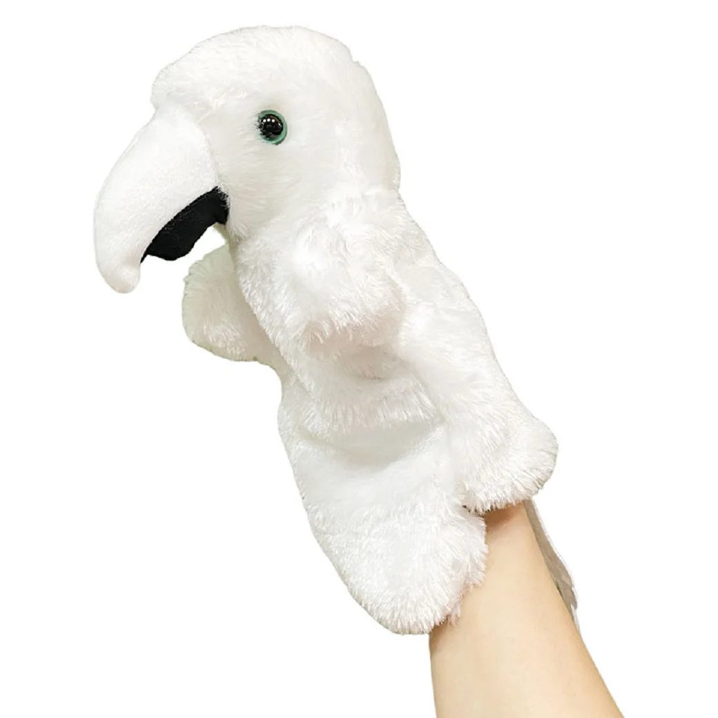 الحيوان دمية يد القط الدمى أفخم دمية اليد التعليم المبكر لعب للتعلم الأطفال الماريونيتس الدمى لقول القصة