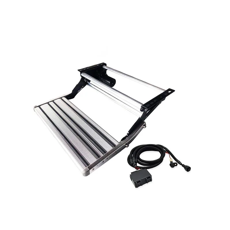 High-Strength Aluminum Alloy Folding RV Step Durable Non-Slip For Motorhome Camper