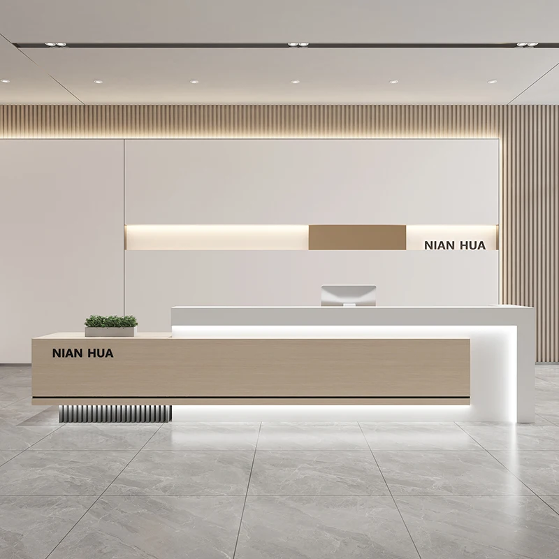 

Design Welcome Reception Desks Adult High Quality Service Commericial Reception Desks Modern Muebles Schreibtisch Furniture