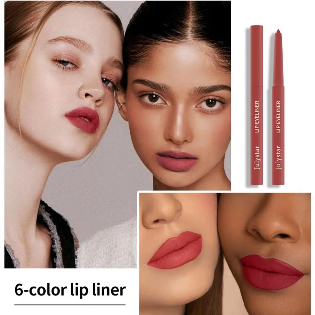 0.5g Compact Lip Liner Cosmetic Tool Anti-fade Safe Ingredients Non Decolorizing Lip Pencil  Lip Pencil Lips Makeup