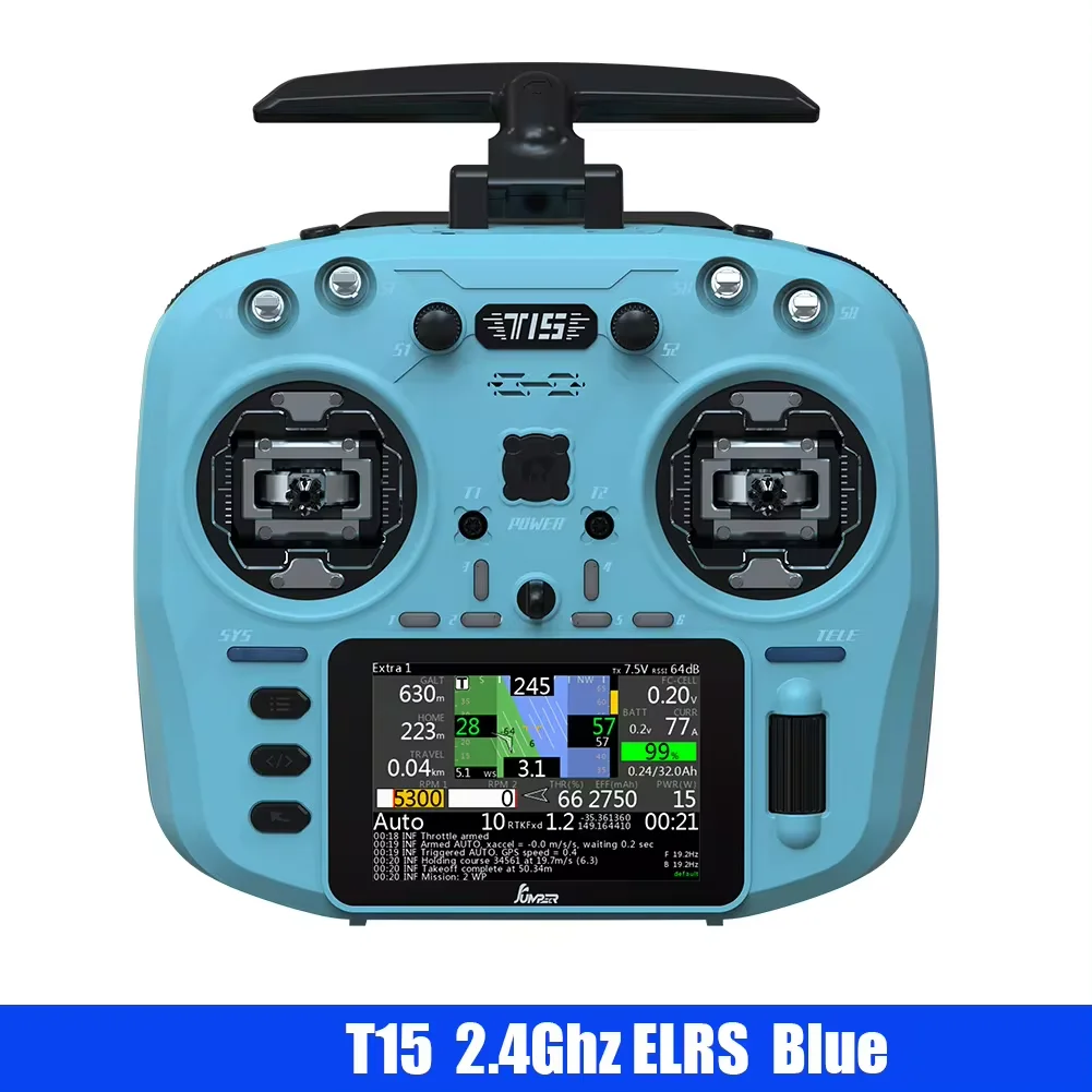 البلوز t15 Elrs 2.4ghz FPV راديو تحكم EDGETX/ELRS لطويلة المدى RC الطائرة بدون طيار وظيفة كاملة FPV تحكم عن بعد ل RC FPV #2