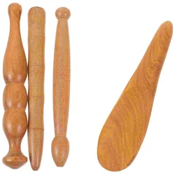 Wooden Manual Foot Acupoint Massagers Massage Bars Acupuncture Point Massage Tools Foot Spa Physiotherapy Reflexology