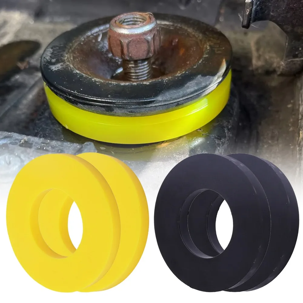 Shock Absorber Bushing Washer Suspension Pad Front Strut Tower Mount Gap Fix Suspension Shock-Absorbing Rubber Bearing Washer