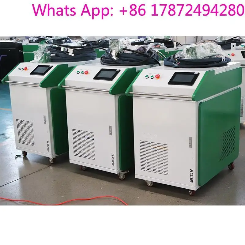 Portable Handheld Dual Axis Laser Rust Remove 1500W Laser Cleaning Painting Coating Cleaner Laser