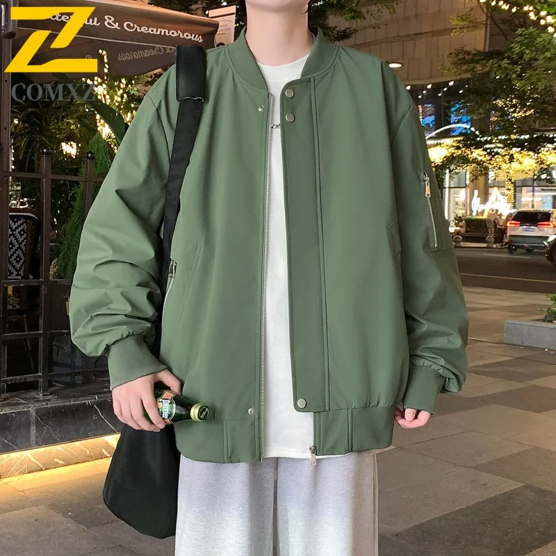 

COMXZ L 9XL 2024 Autumn Fashion Casual Jacket Coat Men Brand Ins Youth Handsome Versatile Waterproof Windproof 6852 Price 98