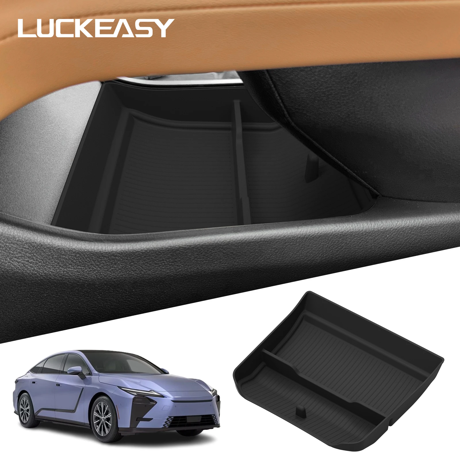 Für Lexus ES 350e/350h/500e 2026 Mittelkonsole Untere Schicht Aufbewahrungsbox Organizer Innenraum-Zubehör Auto-Aufbewahrungsbox