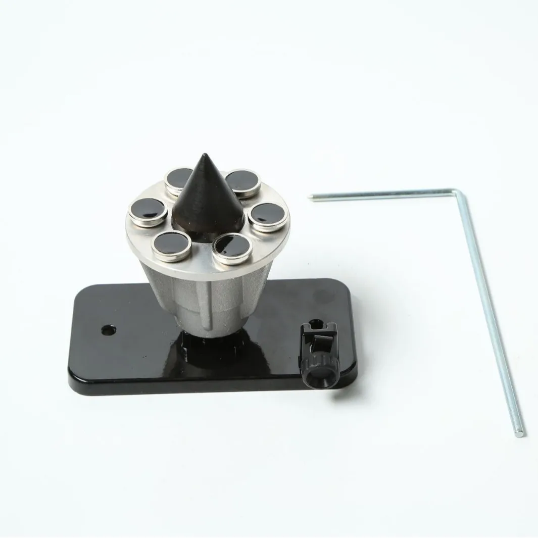 Magnetic Wall Mount Blade Balancer 339075B 42-047 Black Red Fit Lawn Mowers