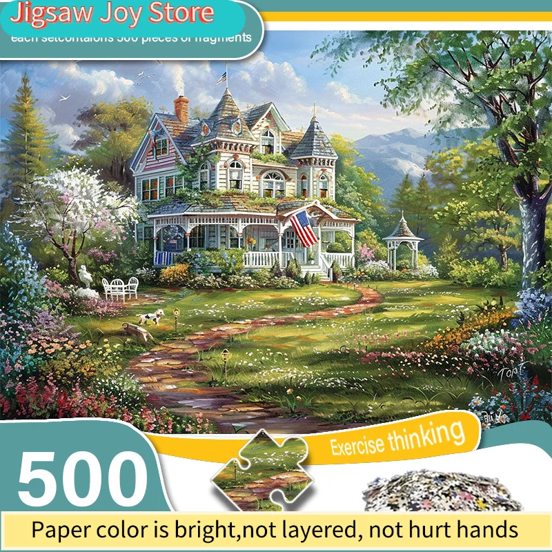 

Набор (A) головоломок для взрослых с дизайном в стиле американской природы — устойчивые к царапинам, сложные, подходят для взрослых, для семейного досуга