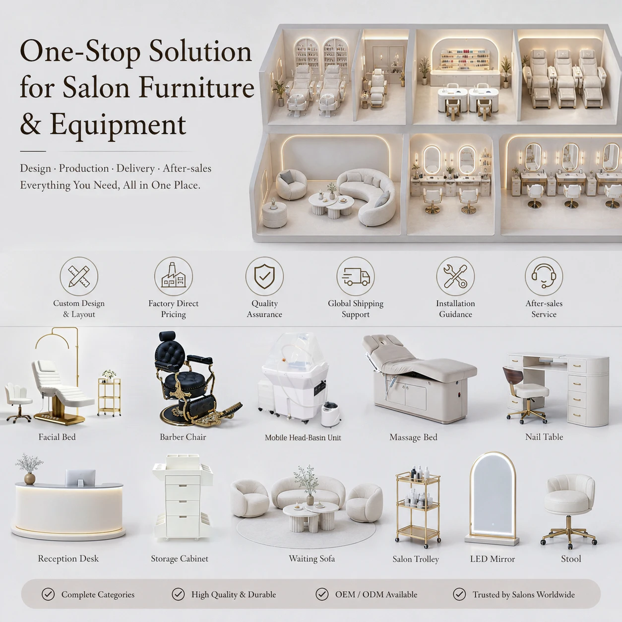 Wholesale High Quality New Style Salon Furniture Technician Stools Suitable Hairstylists Beauticians Eyelash Tattoo SPA Artists